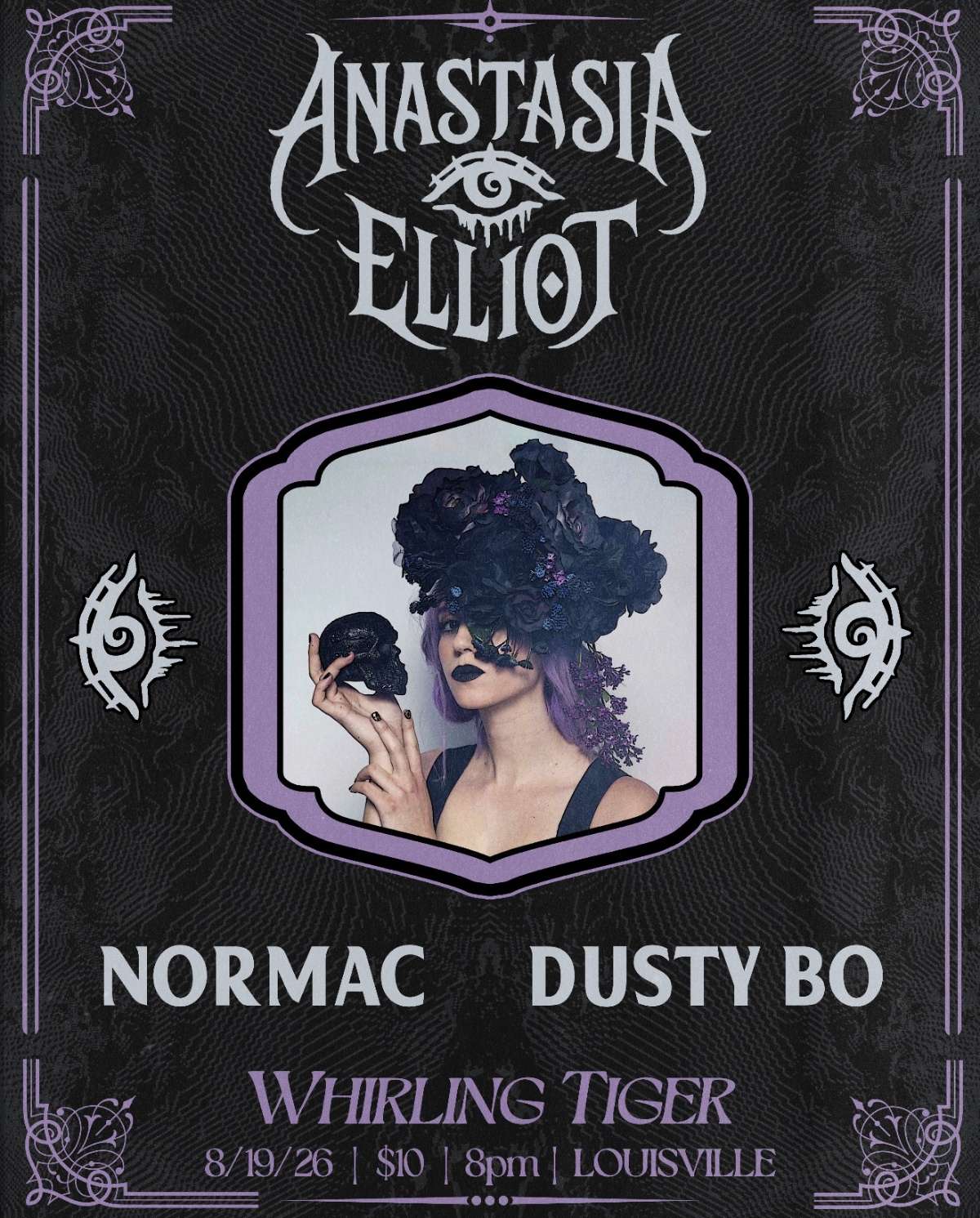 Anastasia Elliot with Normac & Dusty Bo