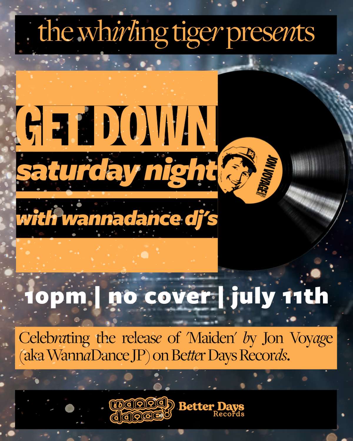 Get Down Saturday Night: Record Release Party