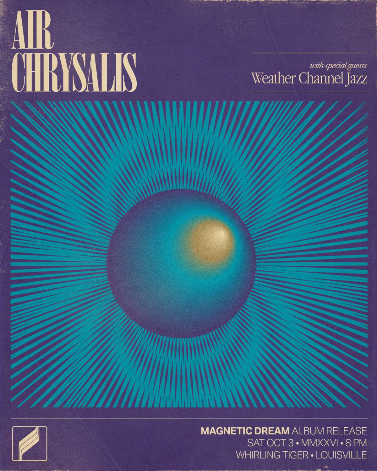 Air Chrysalis Album Release with Special Guest Weather Channel Jazz