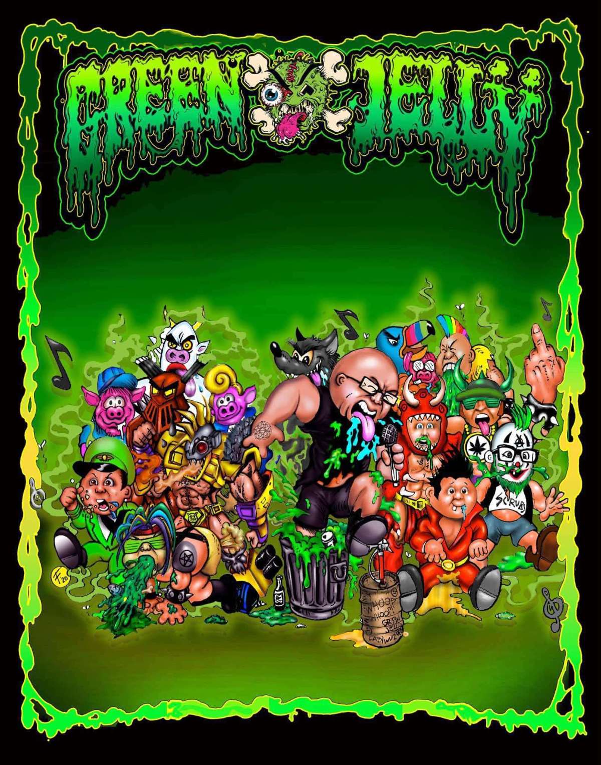 Green Jelly | Nekrowinter | Mommy’s Cigarettes