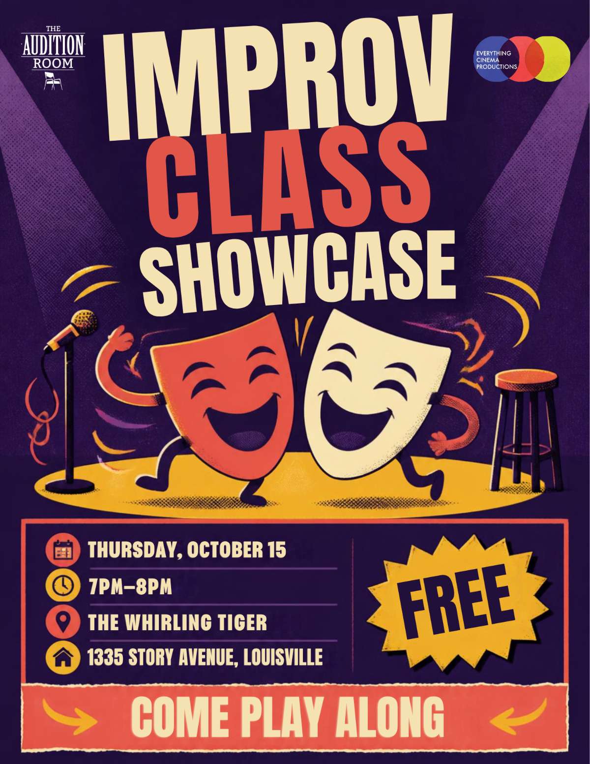 The Audition Room Improv Class Showcase